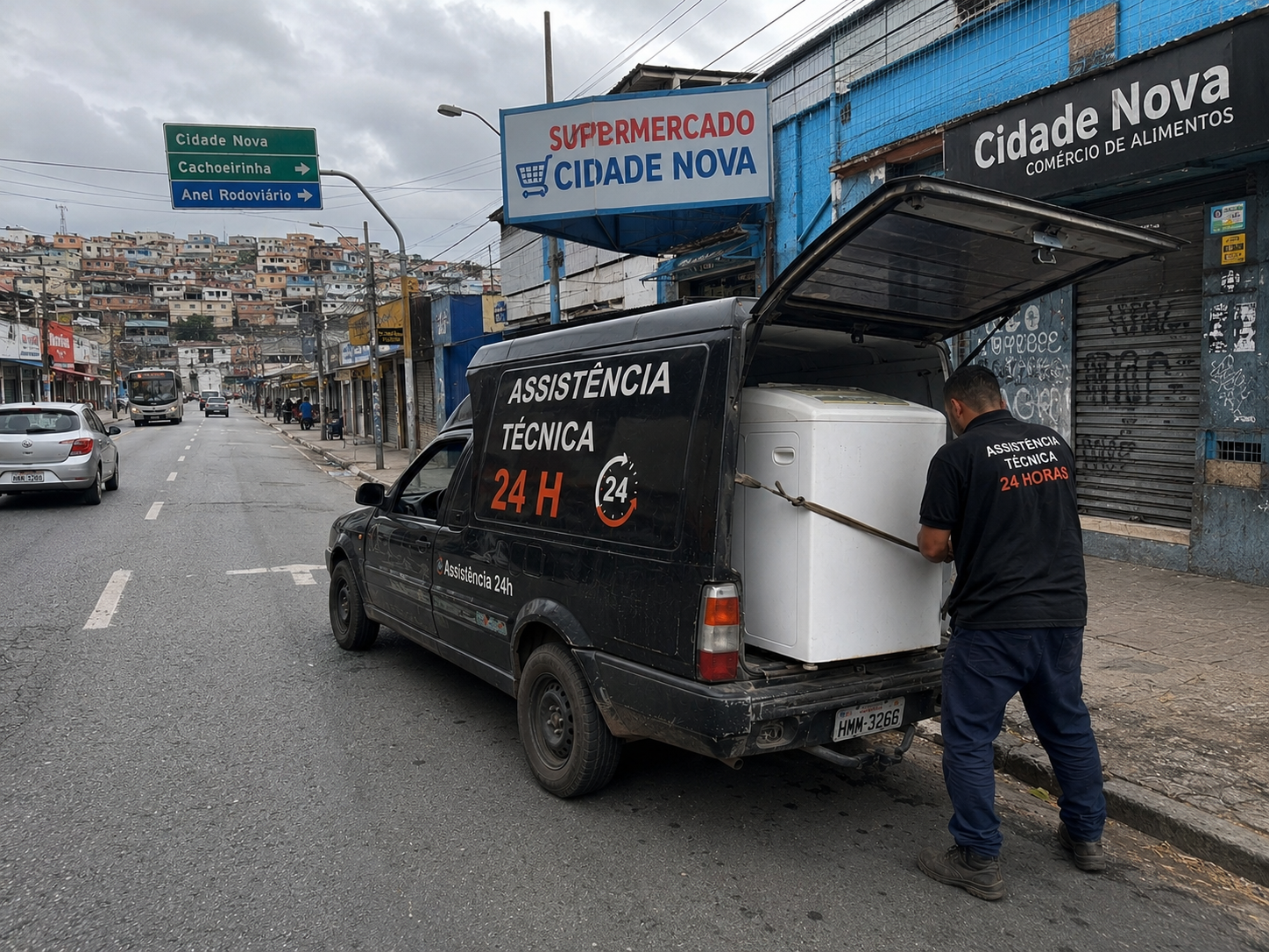 Especialista em manutenção de eletrodomésticos prestando atendimento na região do Cidade Nova em Belo Horizonte